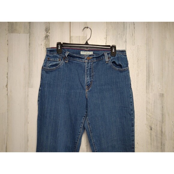 Levi 550 Jeans Women's 12M 32x30 Classic Relaxed Boot Cut Stretch Blue Denim - Picture 3 of 9